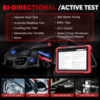 KINGBOLEN K10 PRO Herramienta de Diagnóstico Automotriz Avanzada de Sistema Completo, Mapa de Topología, Codificación ECU, FCA AutoAuth, CANFD y DOIP