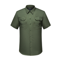 Chine Cema Combat respirant vert olive vêtements tactiques vêtements chemises chemise pour homme