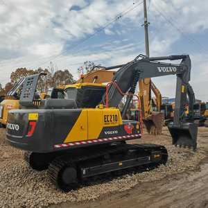 Meilleur prix d'occasion Volvo 210 Excavatrice EC210BLC Digger Bonne condition Garantie de qualité Caractéristiques Core Engine Gearbox Gear Pump PLC - Product Image 2