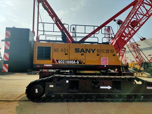 Grue sur chenilles SANY 100 tonnes d'occasion de marque supérieure avec prix d'usine de vente à chaud composants de base en bon état, y compris la pompe PLC Chine - Product Image 5