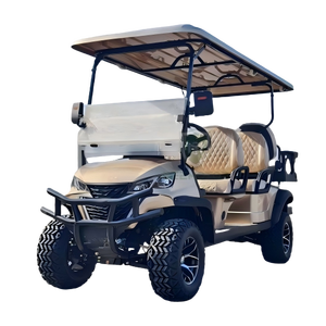 Carrito de Golf Eléctrico con Asiento Elevado, Carrito de Mano para Golf, Legal para Circular en la Calle, el Mejor Carrito Utilitario, <span class=keywords><strong>Mini</strong></span> Carrito de Golf de 6 Ruedas - Product Image 1