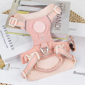 <span class=keywords><strong>Harnais</strong></span> rembourré doux pour petits chiens, usage quotidien, anti-évasion, design simple, gilet personnalisé pour l'extérieur - Product Image 2
