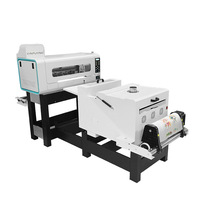 Mesin Press Panas Tinta Putih A2 Baru 40cm Printer Transfer Panas untuk Startup E-commerce Pencetakan Kaos dengan Papan Hansen