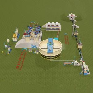 100tpd altın üretim hattı altın ekipman CIL karbon liç süreci komple Set - Product Image 5