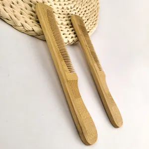 Peine de masaje de bambú cepillo de pelo de madera