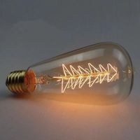 Ampoule Led rétro 40W ampoule variable lampe e27 220V ampoule Vintage en tungstène st64 pour Bar Restaurant décoration
