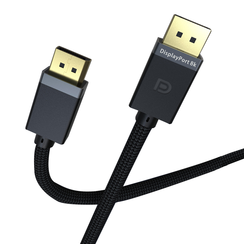 Высококачественный сертифицированный кабель Displayport VESA 1,4 версия 32,4 Гбит/с 4K 120 Гц 8K DP к DP кабелю