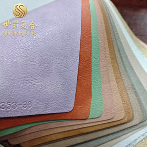 สมุดตัวอย่างผ้าคอมโพสิตวัสดุใหม่ Shisheng สีตามสั่ง หลายชั้นเคลือบผิว สำหรับกระเป๋าและเสื้อผ้า - Product Image 1