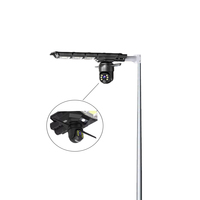 Éclairage Solaire Extérieur Avec Caméra CCTV, Lampadaire Solaire Intégré, Lampadaires Solaires Extérieurs à LED