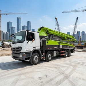 <span class=keywords><strong>Pompe</strong></span> à béton sur <span class=keywords><strong>camion</strong></span> Zoomlion d'occasion 2020, diesel, 50 m, 408 CV, bien entretenue, inspection complète, fonctionnement stable, engin de construction - Product Image 1