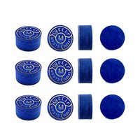 Queue de billard Xmlinco, embout de queue de billard, accessoire de billard pour joueurs de billard professionnels, bleu foncé