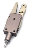 Penjepit Pneumatik Mini Seri CRG GRS08 dari Aluminium Alloy dengan Gigi Berlian untuk Robot Cetak Injeksi EOAT
