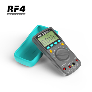 มัลติมิเตอร์ดิจิตอล RF4 สมาร์ท วัดแรงดันไฟฟ้า AC 600V แบบ TRMS วัดโอห์ม เฮิรตซ์ วัดค่าคาปาซิเตอร์ เครื่องมือวัดไฟฟ้า รุ่น F101 - Product Image 5