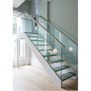 <span class=keywords><strong>Escalier</strong></span> en U avec large <span class=keywords><strong>palier</strong></span> - Premium pour les maisons de luxe et les bâtiments publics - Product Image 2