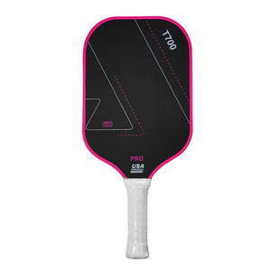 Custom USAPA goedgekeurde draagbare pickleball bat van carbon fiber T700 Gen4 met 100% foam kern, True Foam TF Genesis - Product Image 2