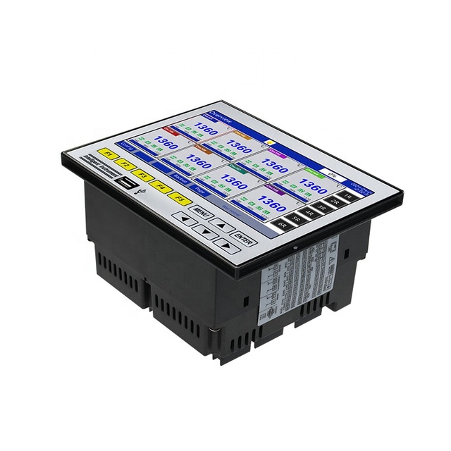 16 Channels Data Logger 7 Inch Type K PT100 J 4-20mA Paperless Recorder Temperature Humidity Pressure Voltage Current Real Time