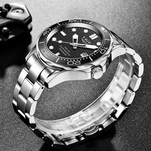 Relojes LIGE LG8936 para Hombre, Relojes de Pulsera Clásicos <span class=keywords><strong>con</strong></span> Bisel Giratorio, Relojes de Acero Inoxidable <span class=keywords><strong>con</strong></span> Manecillas Luminosas, <span class=keywords><strong>con</strong></span> Caja - Product Image 3