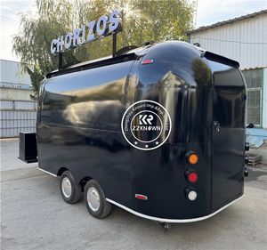 Custom Mobile Ice Cream Coffee BBQ Fast Food Truck Fully Equipped OEM Mobile Bar <b>Kitchen</b> Food Trailer for Sale - Product Image 2