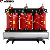 Transformador de Resina Fundida Tipo Seco Wanbo-352 16 con Ventilador Refrigerado por Aire para Distribución Trifásica en Interiores, China