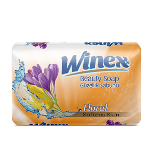 WINEX Barra de Belleza Floral de 125g - Jabón Natural Hidratante y Refrescante - Paquete de 72 Unidades Envueltas en Papel - Product Image 1