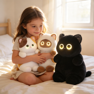 Peluche d'Éveil Émotionnel IA avec Messages Porte-Bonheur, Robot Cadeau Significatif pour <span class=keywords><strong>le</strong></span> Nouveau Début des Enfants et Confort Toute l'Année - Product Image 5
