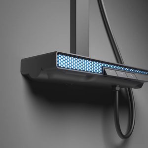 Sistema de Grifería Termostática para <span class=keywords><strong>Ducha</strong></span>, <span class=keywords><strong>Mezclador</strong></span> de Latón Macizo Cromado, Baño/<span class=keywords><strong>Ducha</strong></span> para Villa/Apartamento - Product Image 3