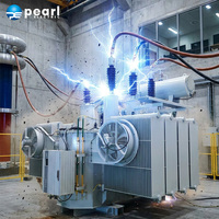 Transformateur de distribution immergé dans l'huile à noyau en alliage amorphe, triphasé, personnalisé, de 200 kVA à 2500 kVA, avec méthode de refroidissement ONAN/ONAF
