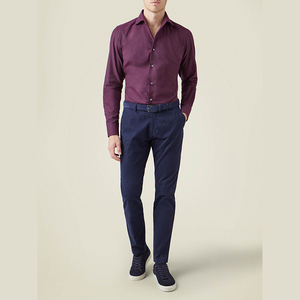 Custom New Coming Button up Casual <span class=keywords><strong>Guayabera</strong></span>, Camisas Collar Lace up Pullover Lino Algodón Camisas Multicolor para Hombres/ - Product Image 3