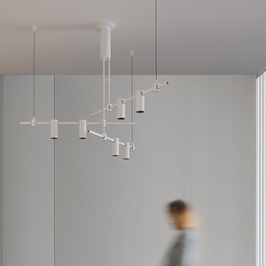 Modern Minimalist Copper LED Linear Track <b>Light</b> 24V Ceiling Lamp Dimmable Adjustable Track Rail for Apartment Home Living Room - Product Image 1