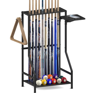 Dapat disesuaikan Modern biliar logam rak penyimpanan tongkat bilyar desain ramah lingkungan untuk menampilkan peralatan biliar - Product Image 5