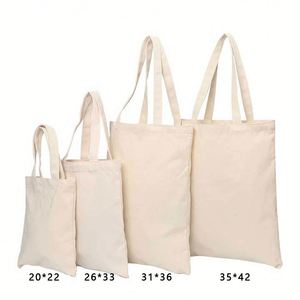 Sac fourre-tout en toile de couleur unie, taille personnalisable, sac fourre-tout en toile personnalisé, sac à bandoulière en toile, sac en toile uni personnalisé - Product Image 5