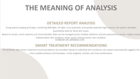 Appareil intelligent d'analyse cutanée IA, Analyseur facial portable, Détecteur de peau, Équipement d'analyse cutanée, Consultation de traitement facial