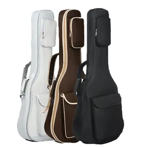 Estuche de instrumentos con relleno grueso, bolsa para guitarra de 36-41 pulgadas