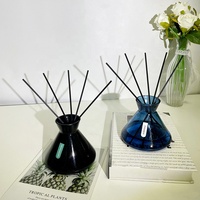 Boîte de recharge de diffuseur de parfum de maison de parfum d'huiles essentielles de parfum Bouteille d'emballage de diffuseur de roseau et ensemble de diffuseur de roseau