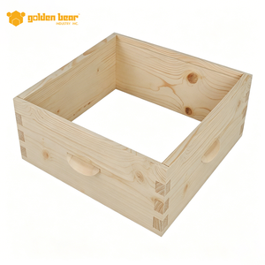 กล่องรังผึ้งแบบ Langstroth 10 เฟรม, กล่องรังผึ้งแบบ Dovetail Joint พร้อมหูหิ้ว อุปกรณ์การเลี้ยงผึ้ง - Product Image 4