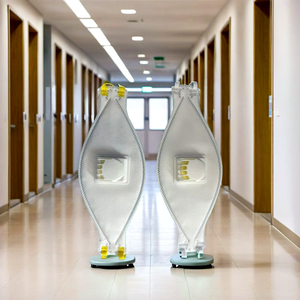 Masque facial anti-poussière Amyneo KN95 jetable à 4 couches, emballé individuellement, en forme de poisson, <span class=keywords><strong>pour</strong></span> adulte - Product Image 1