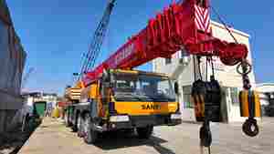 รถเครนบรรทุก 80 ตัน ได้รับการรับรอง EPA รุ่น STC100T5 เครน 80 ตันมือสอง ยี่ห้อ Sany รถเครนเคลื่อนที่ทุกพื้นที่ 80 ตัน ในเซี่ยงไฮ้ - Product Image 3