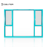 Ventanas de Aluminio Antimoho con Rotura de Puente Térmico, Pantalla de Seguridad Integrada, Triple Sellado, Resistentes a la Intemperie, Bajo Consumo Energético para Proyectos Residenciales