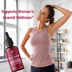 Private Label OEM Women's Health Health Support Liquid Drops Supplements for Women Chasteberry, Black Cohosh - Product Image 3