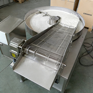Máquina Rotativa de Recubrimiento en Polvo de Acero Inoxidable de Grado Alimenticio para Bolas de Pastel de Arroz <span class=keywords><strong>con</strong></span> Recubrimiento Uniforme - Product Image 6