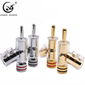 12TCスピーカーアンプワイヤーYIVO XSSH OEM ODM DIY 11mm 24コアOCCメッキシルバーHIFIオーディオスピーカーケーブルガンバナナプラグ付き - Product Image 6