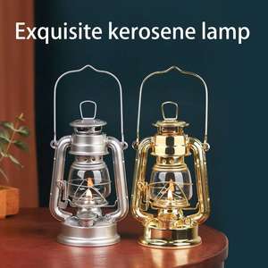 סיטונאי עתיק אלקטרוליזה ציפוי נחושת 245 מ "מ מיני הורסי פנס הוריקן - Product Image 3