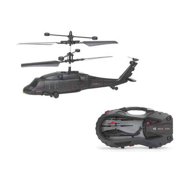 Military Fight Super Cool 3.5CH Remote Control Helicopter Model Rc Airplane 360 Degree Rotation Helicopter Toys for Kids