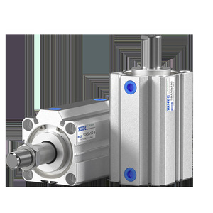 Cilindro de Pistón de Doble Acción Airtac Personalizado No Estándar SDA12/16/20/25/32/40/50/63/80/100-S Material de Acero - Product Image 1