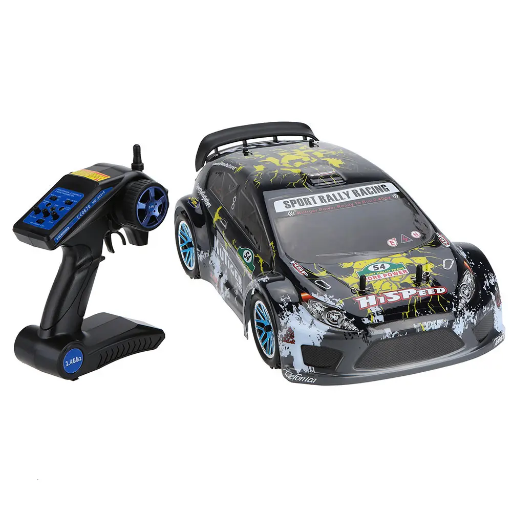 Corps de KUTIGER de voiture de course de rallye de sport à gaz chaud 1/10 à l'échelle 4WD RC avec émetteur 2.4Ghz 2CH RTR HSP 94177