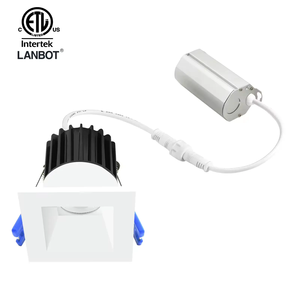 Downlight encastré orientable Cob 8w, <span class=keywords><strong>spot</strong></span> LED carré, module LED en aluminium moulé sous pression, downlight - Product Image 3