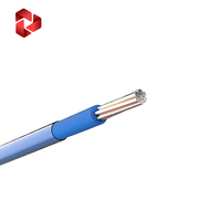 Cable de Alimentación Flexible de un Solo Núcleo con Conductor de Cobre THHN THWN THW y Aislamiento de PVC para Construcción