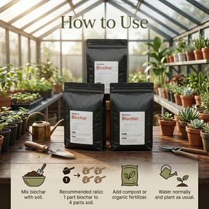 Neutura Biochar Granulaire 100% Pur, Conditionneur de Sol Organique à Libération Lente, Engrais Biologique pour la Plantation Jakarta Raya - Product Image 4