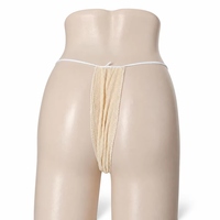 Culottes jetables pour salon, type T-back, légères, douces pour la peau, à usage unique, pour salon et hôtel, non tissées