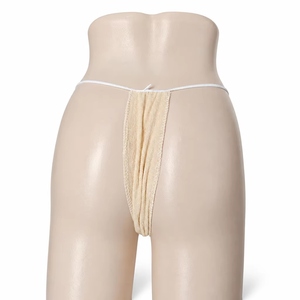 <b>Disposable</b> Salon Thong Underpants T-back Lightweight Skin-Friendly Single Use <b>Panty</b> for Salon and Hotel Use non-woven - Product Image 3